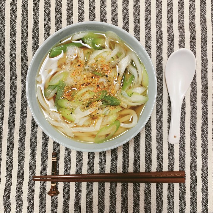 簡単うどん あごだしつゆ レシピ 作り方 By Ikean 楽天レシピ
